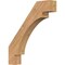 Ekena Millwork 5 1/2"W x 32"D x 36"H Merced Smooth Knee Brace, Western Red Cedar BRC06X32X36MRC00SWR - alternate 1